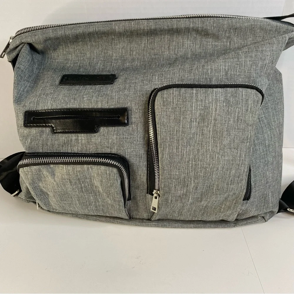 CRG‎ Prestige Lightweight Gray with Black Trim Detail Travel/Laptop/Book Bag